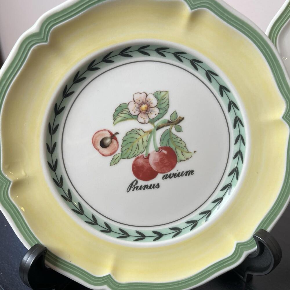 Villeroy And Boch Fleurence French Garden Salad and Bread Plates - Picture 2 of 13